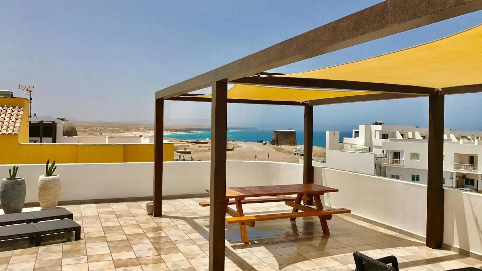 Lejlighed Cotillo Sunshine Penthouse Mit Meerblick Und Terrasse Spanien