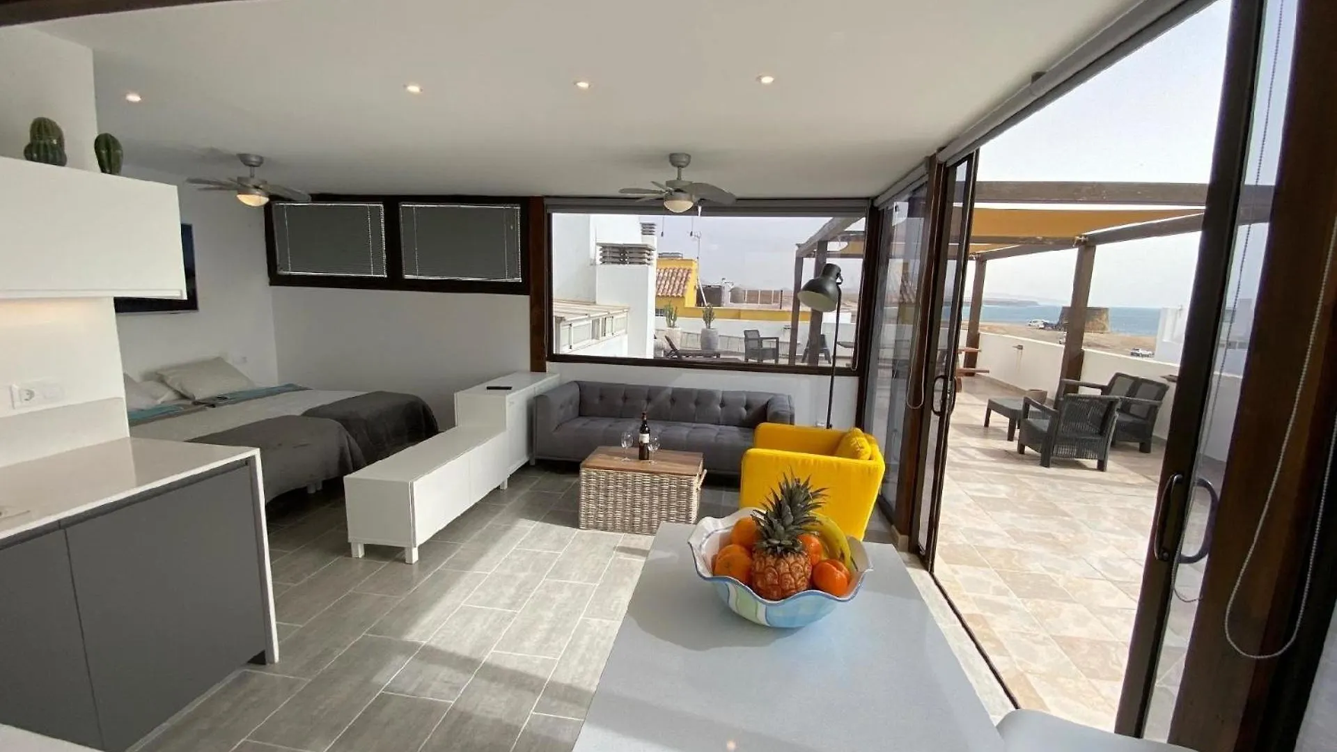 Lejlighed Cotillo Sunshine Penthouse Mit Meerblick Und Terrasse Spanien